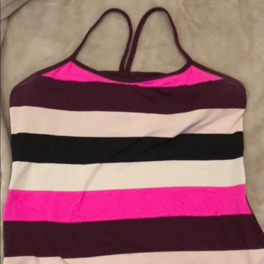 Lululemon y strap tank top